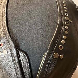 Harley Davidson vest leather